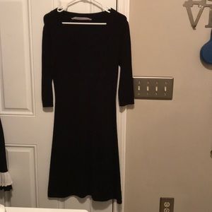 Athleta brand cotton knit 3/4 sleeve dress